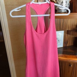Lululemon pink tank top